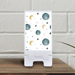 Cute Space With Moon Planets And Stars Phone Holder