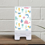 Cute Sea And Ocean Cartoon Animals And Fishes Themed Design Phone Holder