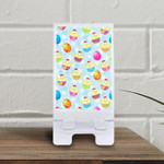 Cute Chicken Sitiing In Colorful Egg Shell Phone Holder