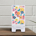 Cute Flowers And Baby Butterfly Background Phone Holder