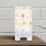 Cute Elements Chicken Eggs And Flowers Phone Holder