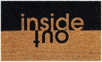 Inside Out Cool Design Doormat Home Decor