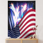 4th Of July American Independence Day Wall Tapestry Home Decor