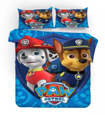 Paw Patrol Marshall And Chase Duvet Cover Bedding Set
