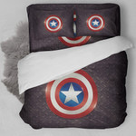 Captain America Logo Bedding Set (Duvet Cover & Pillow Cases)