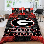 Georgia Bulldogs Bedding Set Sleepy (Duvet Cover & Pillow Cases)