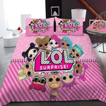 3d Lol Surprise! Pink Bedding Set (Duvet Cover & Pillow Cases)