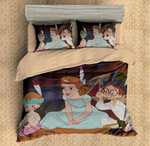 Disney Peter Pan 3d Printed Bedding Set  (Duvet Cover & Pillow Cases)