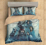 3d Pirates Of The Caribbean Bedding Set (Duvet Cover & Pillow Cases)