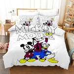Mickey Mouse Duvet Cover Bedding Set