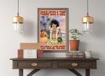 Hawaii Soul Vintage Poster, Once Upon A Time There was A Girl Who Really Loved Hawaii, Home Decor, Digital Print, Gifts Ever, Gifts Idea Vintage Retro Poster Art Picture Home Wall