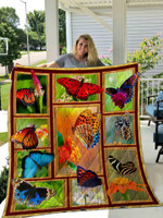 Butterfly 3d Quilt Blanket 01