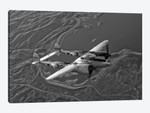 A Lockheed P-38 Lightning Fighter Aircraft In Flight I