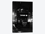 1930s Double Decker 5Th Avenue Bus At Night Near Flatiron Building New York City USA