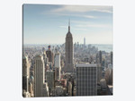 Empire State And New York City Skyline