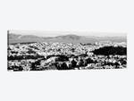 San Francisco Panoramic Skyline Cityscape (Black & White)