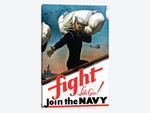 WWII Poster Of A United States Sailor Heading Off To War