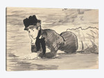 Woman Lying On The Beach (Annabel Lee), c.1881