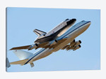 Space Shuttle Endeavour Mounted On A Modified Boeing 747 Shuttle Carrier Aircraft