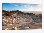 Zabriskie Point At Sunset, Death Valley National Park, California, USA