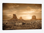 Monument Valley Golden Sunset