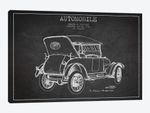 Charles W. McKinley Automobile Patent Sketch (Charcoal)