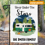 Sleep Under The Stars - Camping Flag
