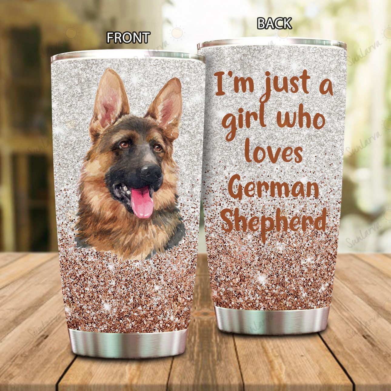 Dog Daso Love German Shepherd Tumbler QT010052Fa