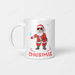 Funny Santa Floss Merry Christmas Boys Kids Xmas Flossing Mugs