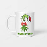 Mistlestoned 420 Cannabis Mistlestoned Christmas 2020 Mugs