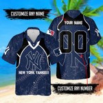 VA0605 N.Y.Y Short Sleeve Hawaiian Shirt 3D