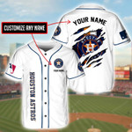 VA0528 Customize Personalized HOUA Baseball Shirt 3D