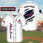 VA0531 Customize Personalized ATLB Baseball Shirt 3D