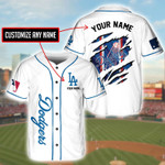 VA0526 Customize Personalized L.A.D Baseball Shirt 3D