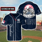 VA0607 Customize Personalized N.Y.Y Yankees baseball 3D
