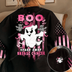 Boo Scare Away Breast Cancer All Over Print