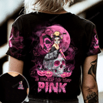 In October We Wear Pink Fairy Skull All Over Print