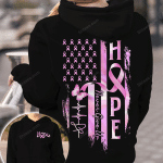 Hope Flag Breast Cancer All Over Print