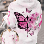 Butterfly Breast Cancer All Over Print