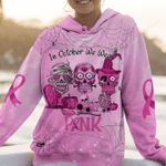 In October Breast Cancer All Over Print