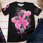 Roses Strength Breast Cancer All Over Print