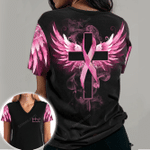 Breast Cancer Wings All Over Print