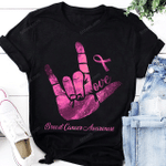 Love Hand Breast Cancer 1 Sided