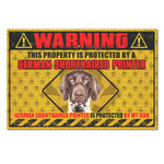 Usteeshub 3D Property Is Protected By A German Shorthaired Pointer Dog Doormat