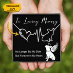 French Bulldog Frenchie In Heaven Memory Angel Handmade 925 Sterling Silver Pendant Necklace