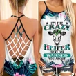 I'm the Crazy Heifer every one warned you about Woman Cross Tank Top
