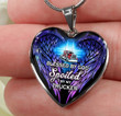 Blessed By God Spoiled By My Trucker Heart Necklace Jewelry ShineOn Fulfillment