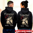 Forever Together Couple Skull Hoodie NTT Dreamship