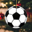 Soccer Christmas Circle Ornament (1 sided) tdh hqt-14dt001 Dreamship