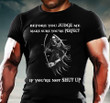 Before You Judge Skull T-shirt tdh | HQT-16mq012 Clothing Dreamship